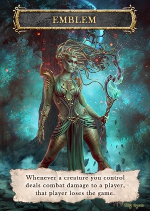 Emblem Vraska Golgari Queen